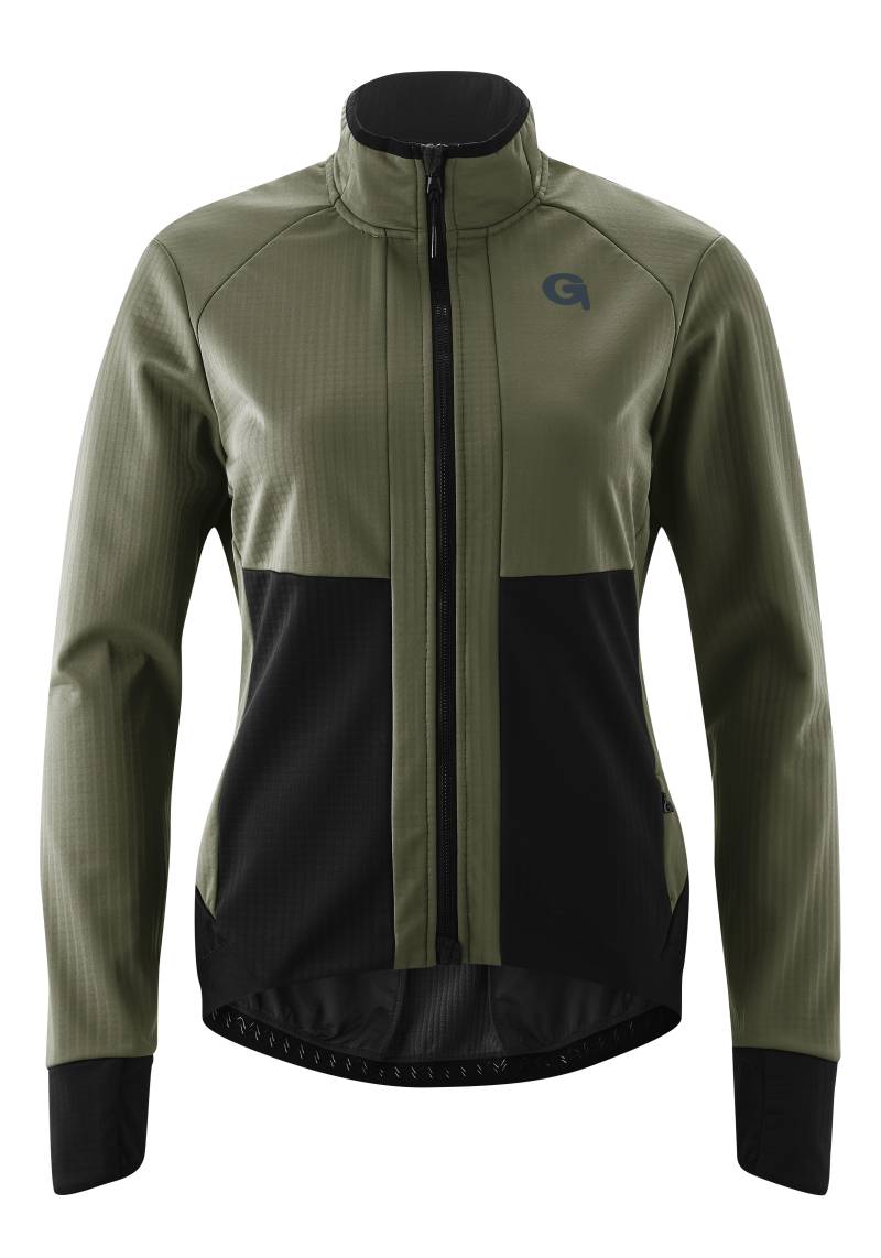 Gonso Fahrradjacke »Trail Jacket Softshell W«, Wasserabweisende, strapazierfähige und atmungsaktive Radjacke. von Gonso