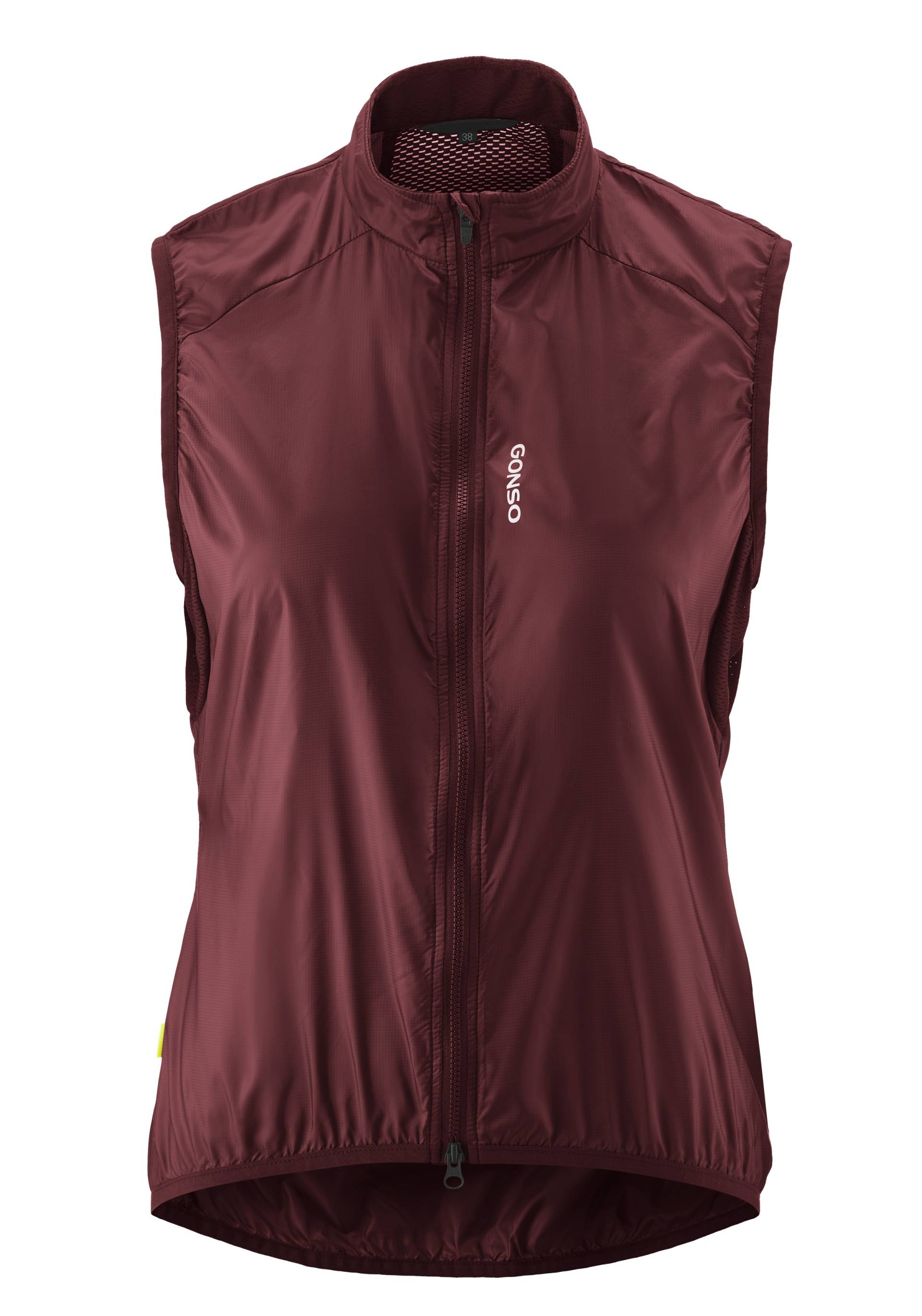 Gonso Funktionsweste »Road Vest Wind W«, Damen Weste, atmungsaktive Radweste, leichte Windweste, Tight Fit Gonso Funktionsweste »Road Vest Wind W«, Damen Weste, atmungsaktive Radweste, leichte Windweste, Tight Fit von Gonso