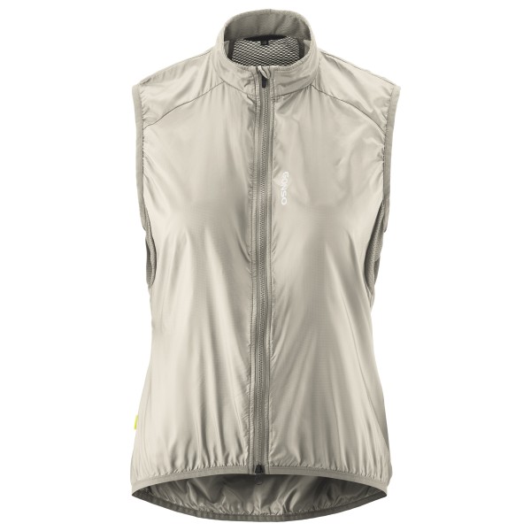 Gonso - Women's Road Vest Wind - Velogilet Gr 40 grau/beige von Gonso