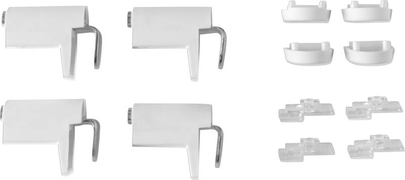 Good Life Klemmhalter für Sichtschutz, (Set, 4 St.), Made in Germany von Good Life