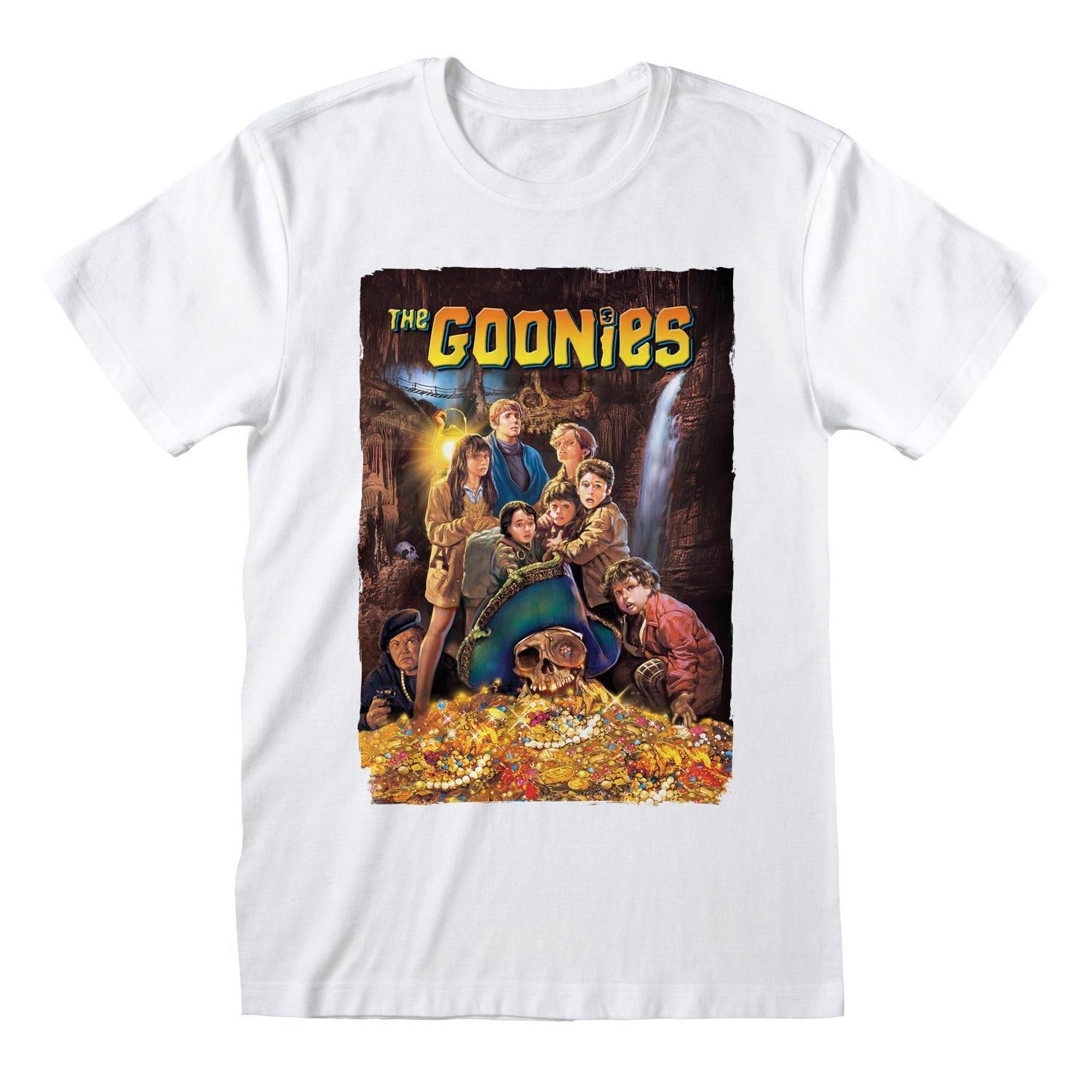 T-shirt Damen Weiss Bedruckt M von Goonies