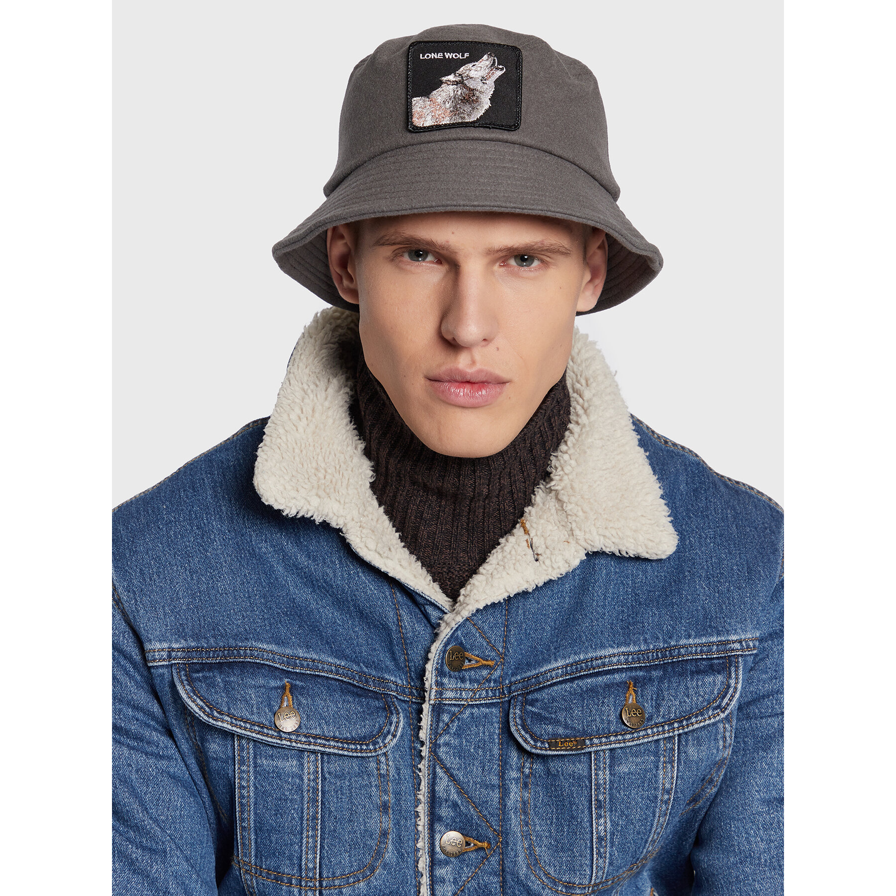 Hut Goorin Bros Bucket Wolf Heat 105-0062 Grau Hut Goorin Bros Bucket Wolf Heat 105-0062 Grau von Goorin Bros