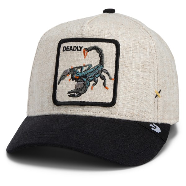 Goorin - Trucker Cap Lethal Linen - Cap Gr One Size grau von Goorin