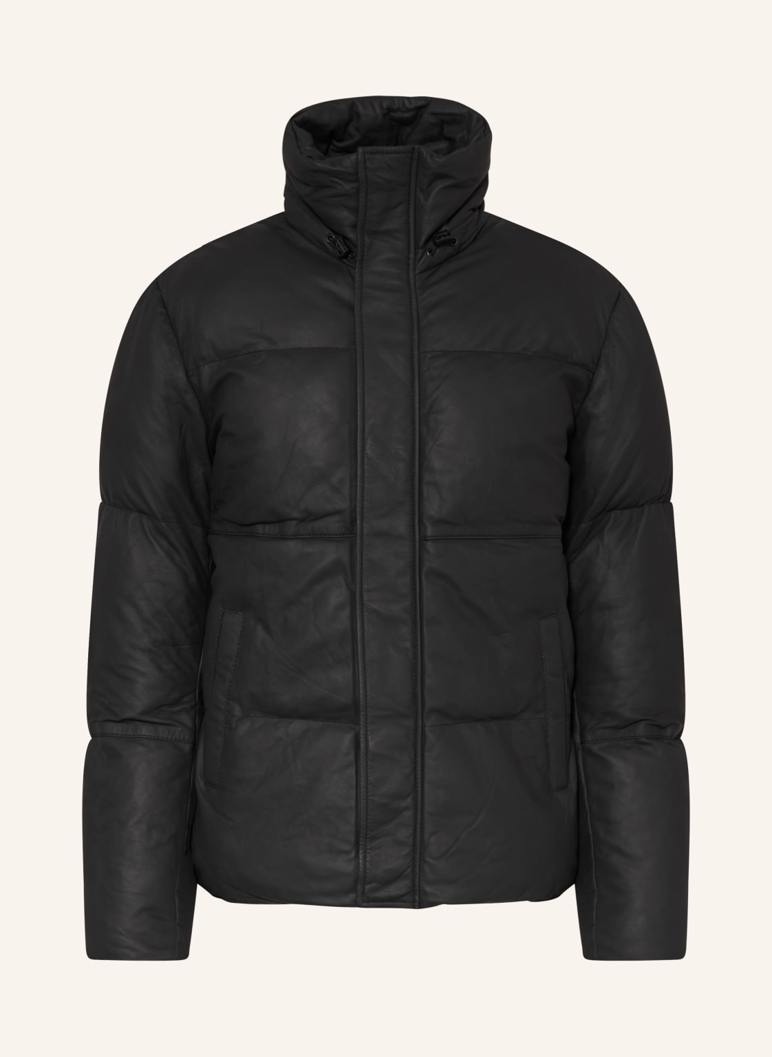 Goosecraft Lederjacke Stanwell schwarz von Goosecraft