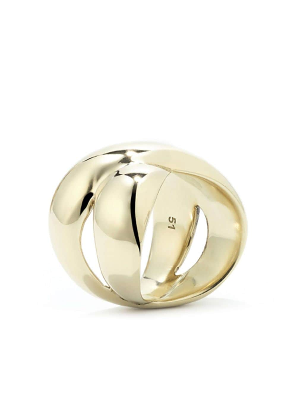 Goossens Lhassa intertwined ring - Gold von Goossens