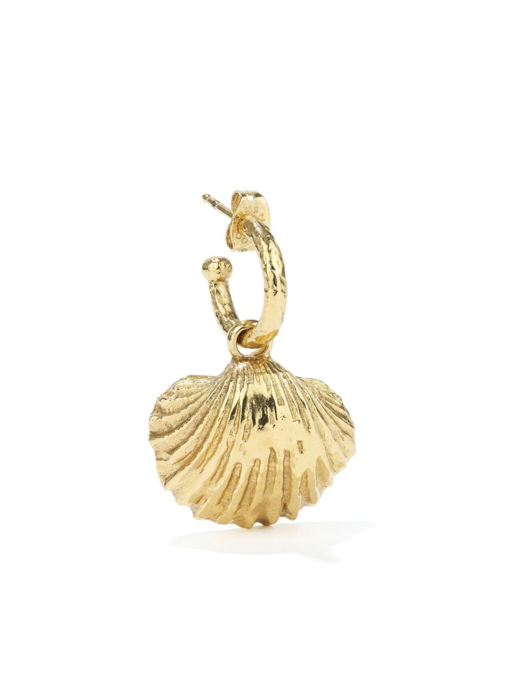Goossens Maunaloa shell earring - Gold von Goossens