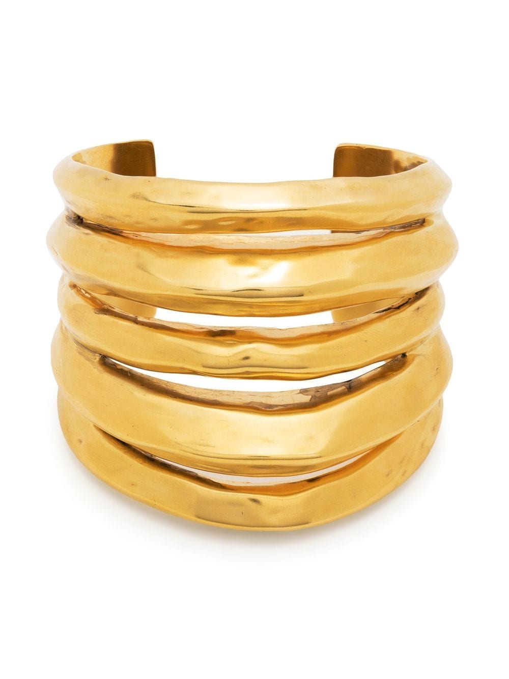 Goossens Spirale open-back cuff bracelet - Gold von Goossens