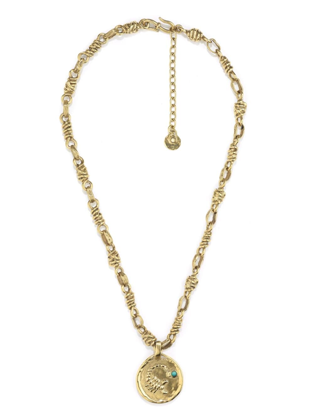 Goossens Talisman Scorpio medal necklace - Gold von Goossens