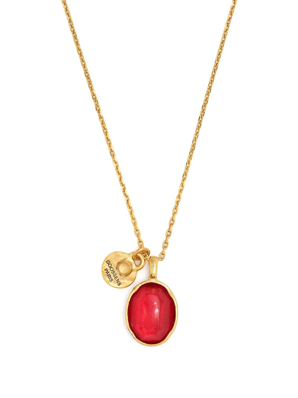 Goossens Talisman cabochon necklace - Gold von Goossens