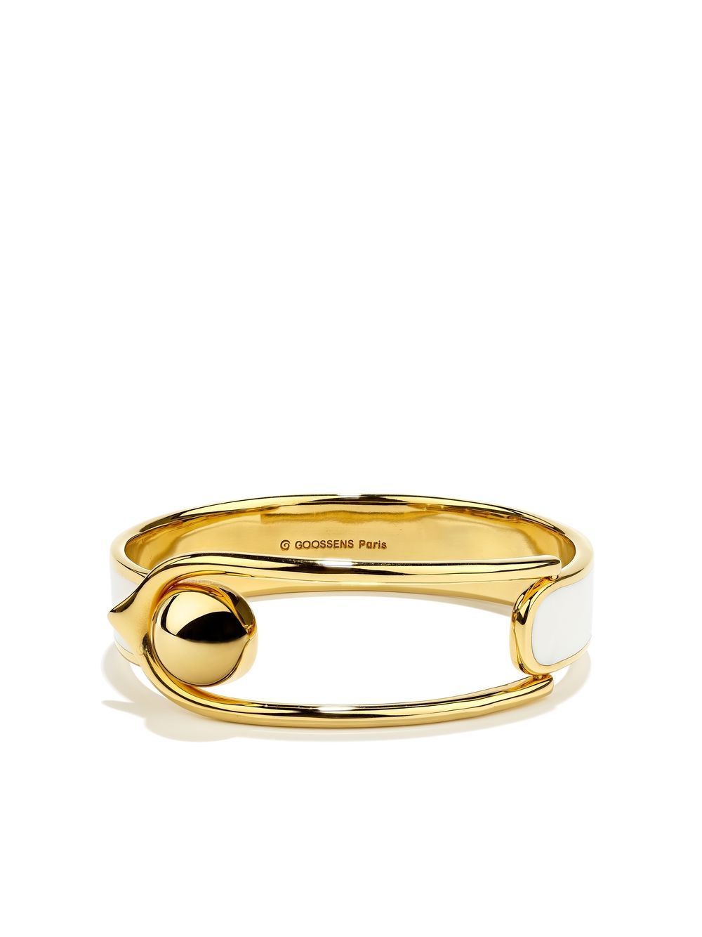 Goossens large Boucle gold-plated bracelet von Goossens