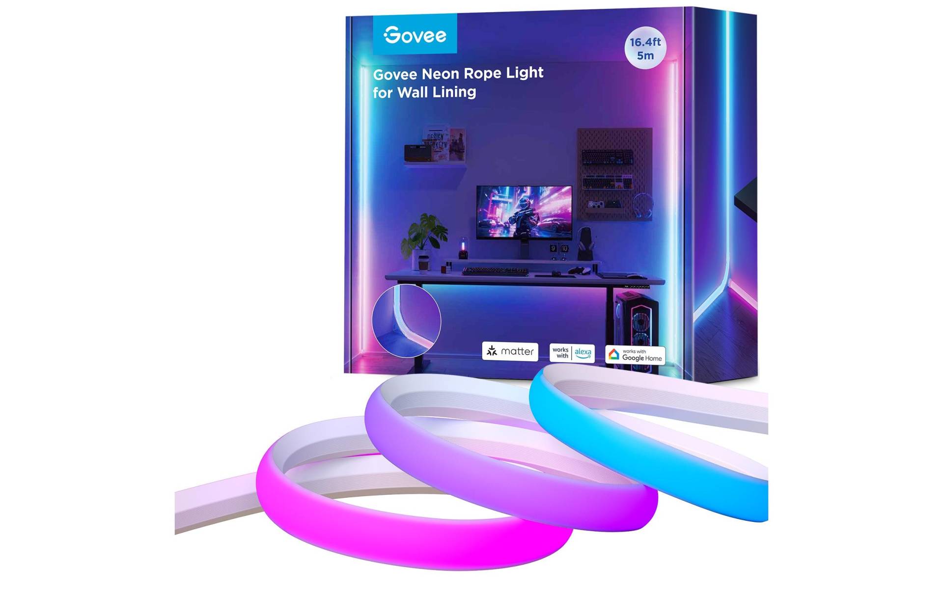 Govee LED Wandleuchte »RGBIC« Govee LED Wandleuchte »RGBIC« von Govee