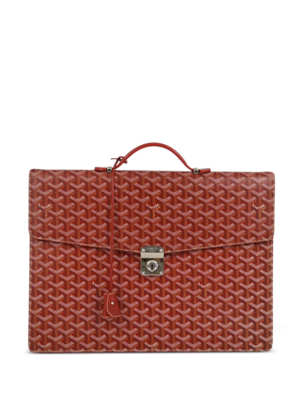 Goyard Pre-Owned 1990-2000s pre-owned Chypre briefcase - Red von Goyard Pre-Owned