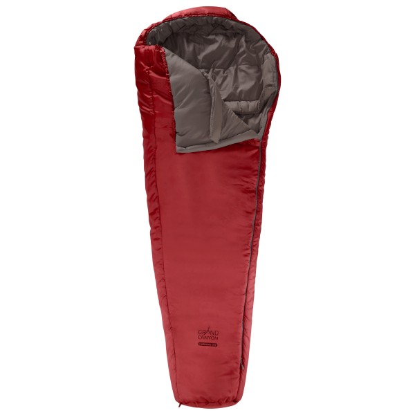 Grand Canyon - Fairbanks 205 - Kunstfaserschlafsack Gr 225 x 85/58 rot von Grand Canyon