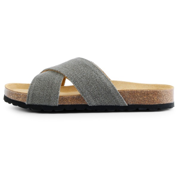 Grand Step Shoes - Lilo Hemp - Sandalen Gr 42 grau von Grand Step Shoes