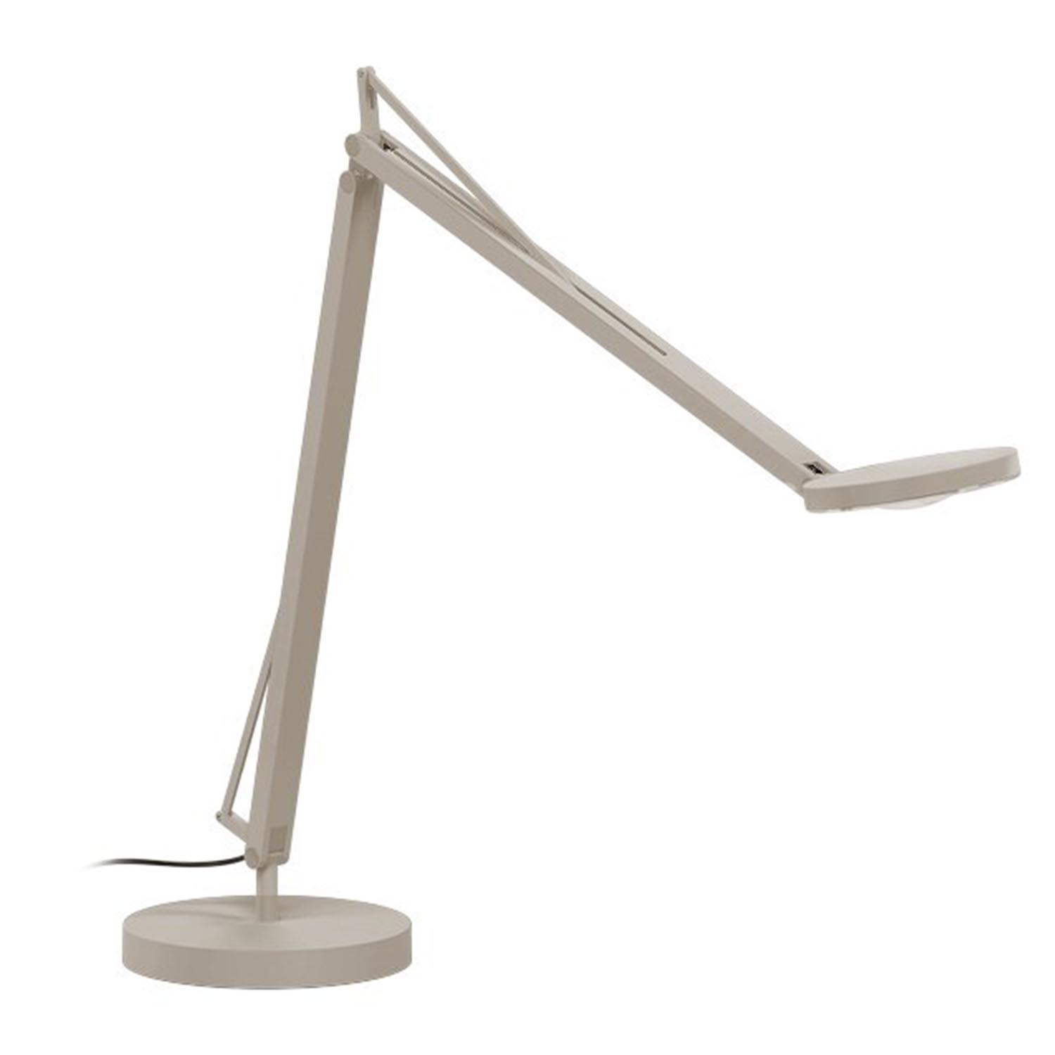 John LED Tischleuchte, Farbe sand white von Grau