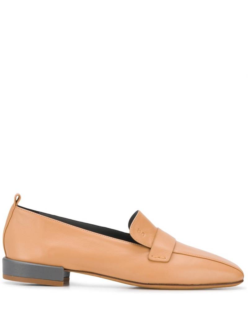 Gray Matters square toe loafers - Neutrals von Gray Matters