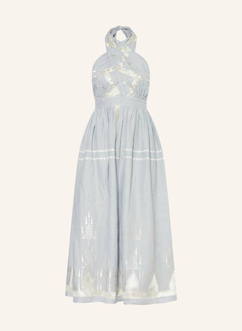 Greek Archaic Kori Strandkleid Roots Mit Glitzergarn grau von Greek Archaic Kori