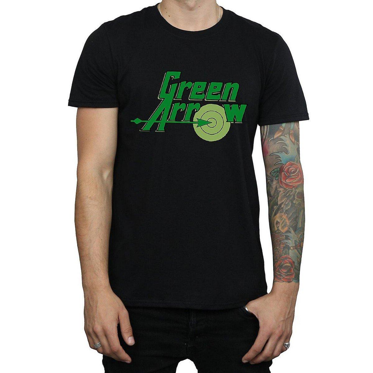 Tshirt Herren Schwarz S von Green Arrow