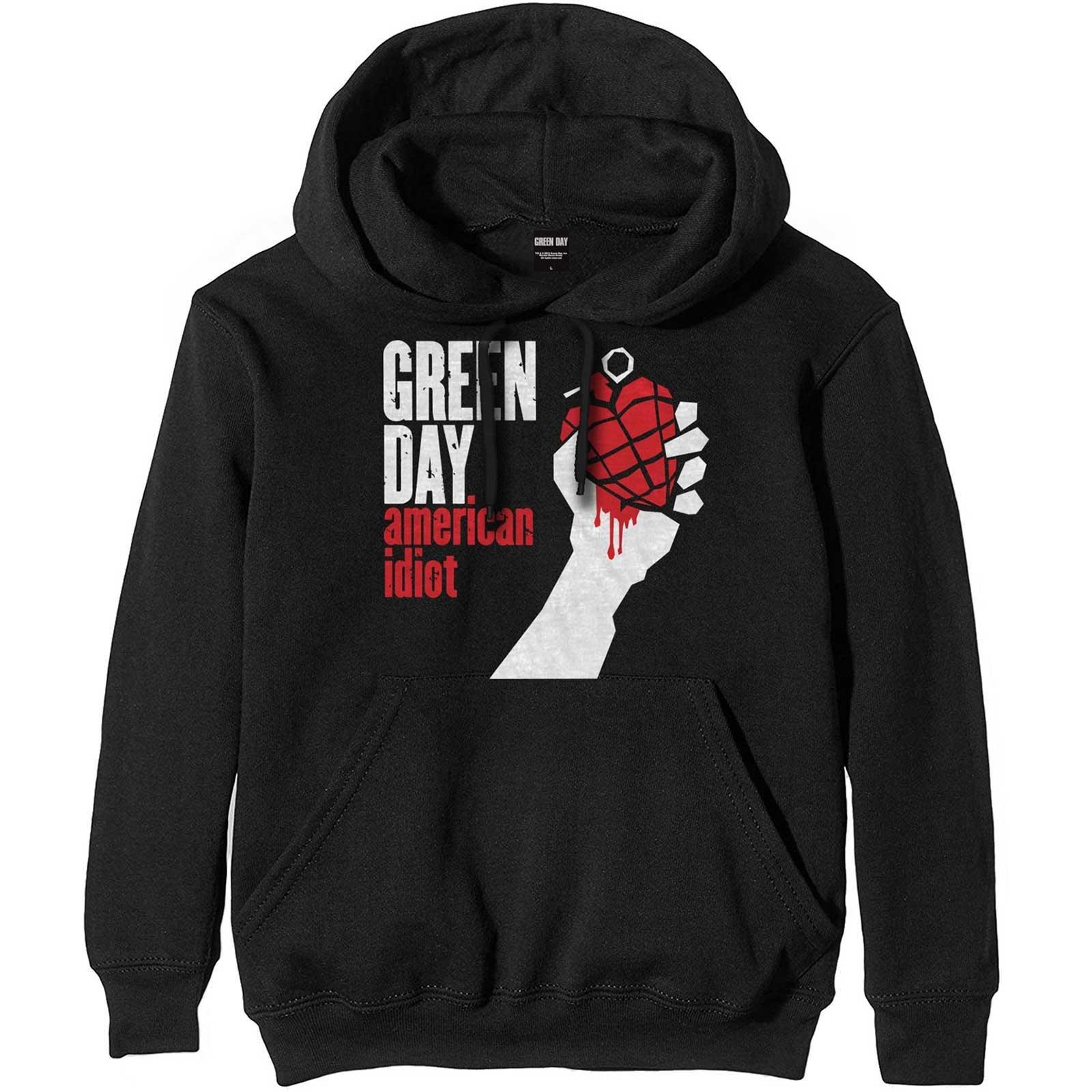 American Idiot Kapuzenpullover Damen Schwarz XXL von Green Day