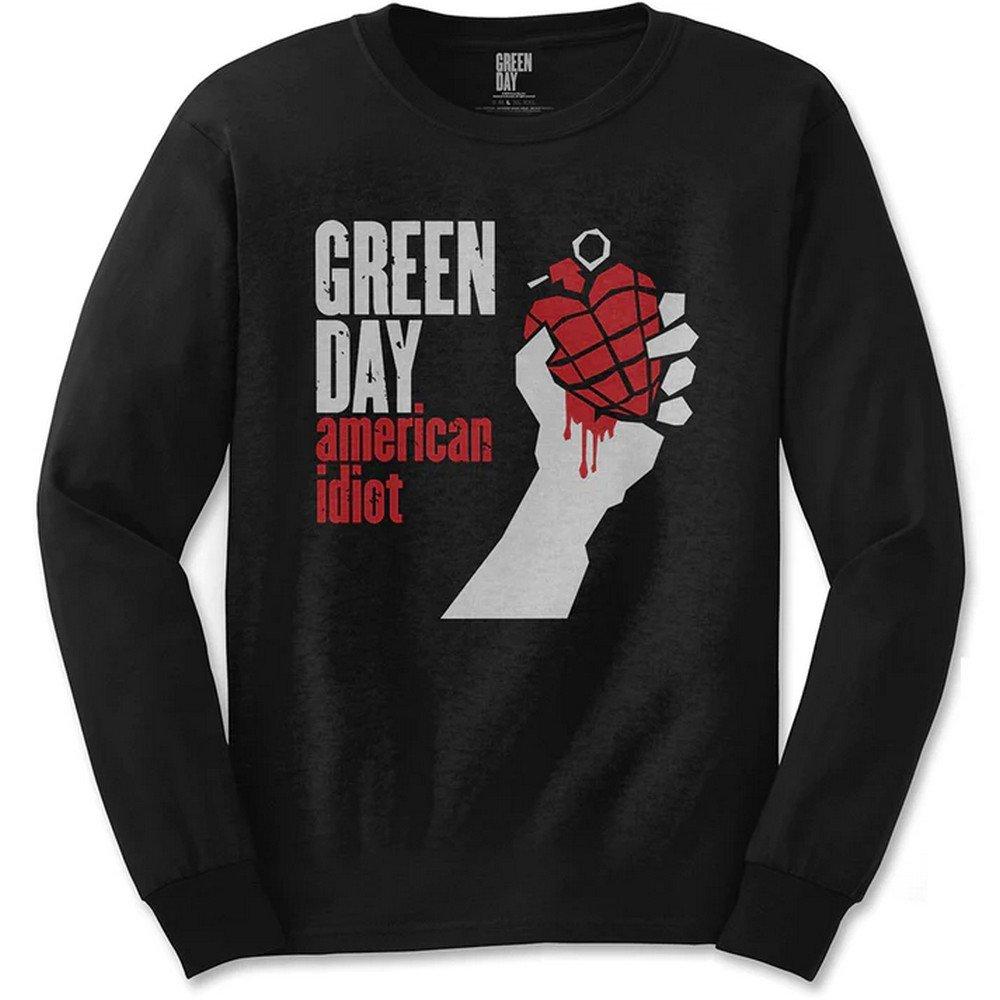 American Idiot Sweatshirt Damen Schwarz L von Green Day