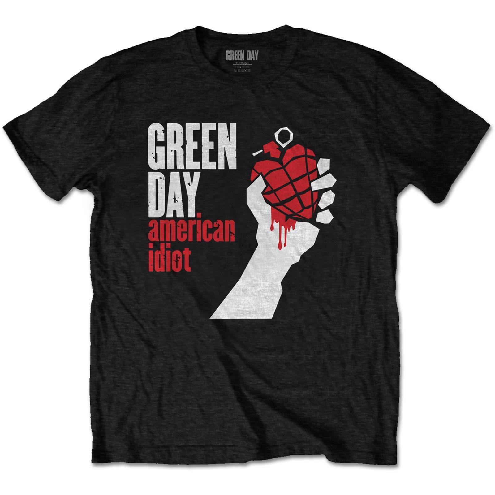 American Idiot Tshirt Damen Schwarz 5XL von Green Day