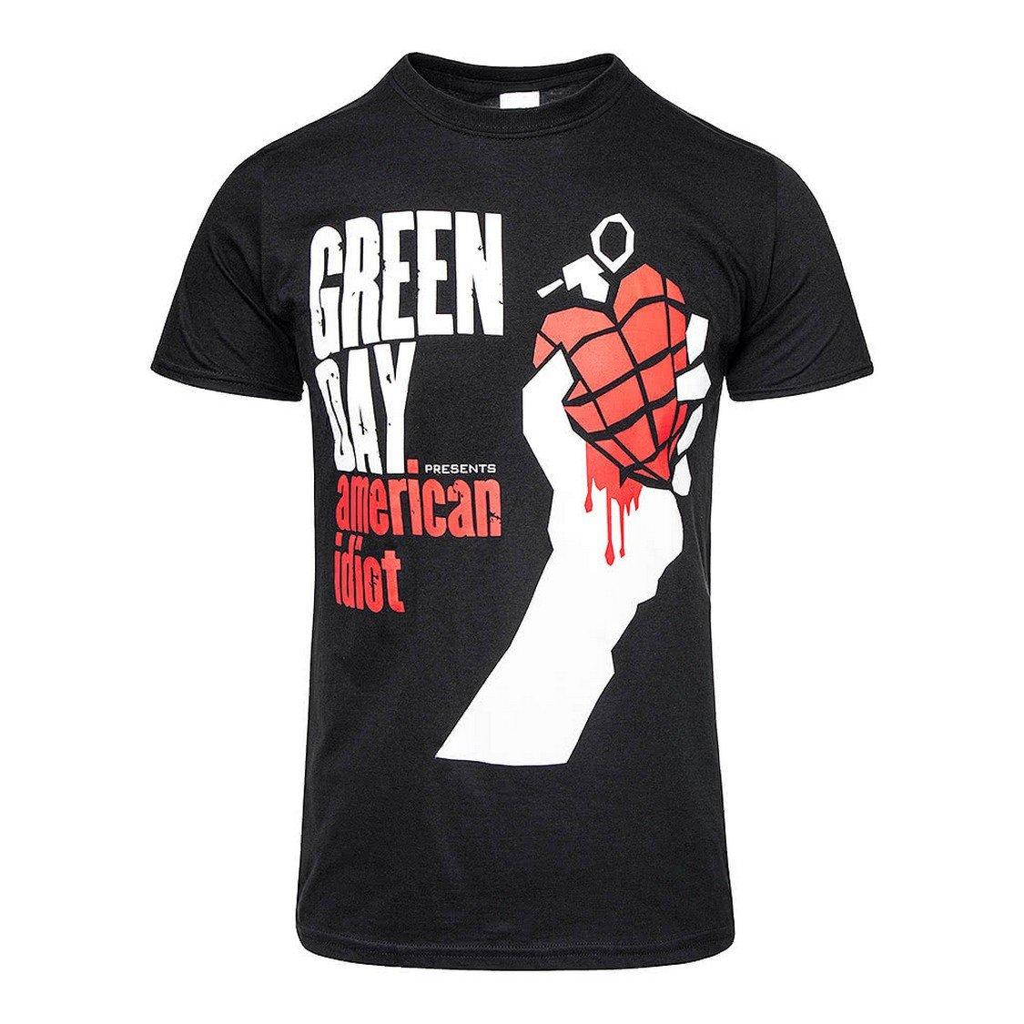 American Idiot Tshirt Damen Schwarz L von Green Day