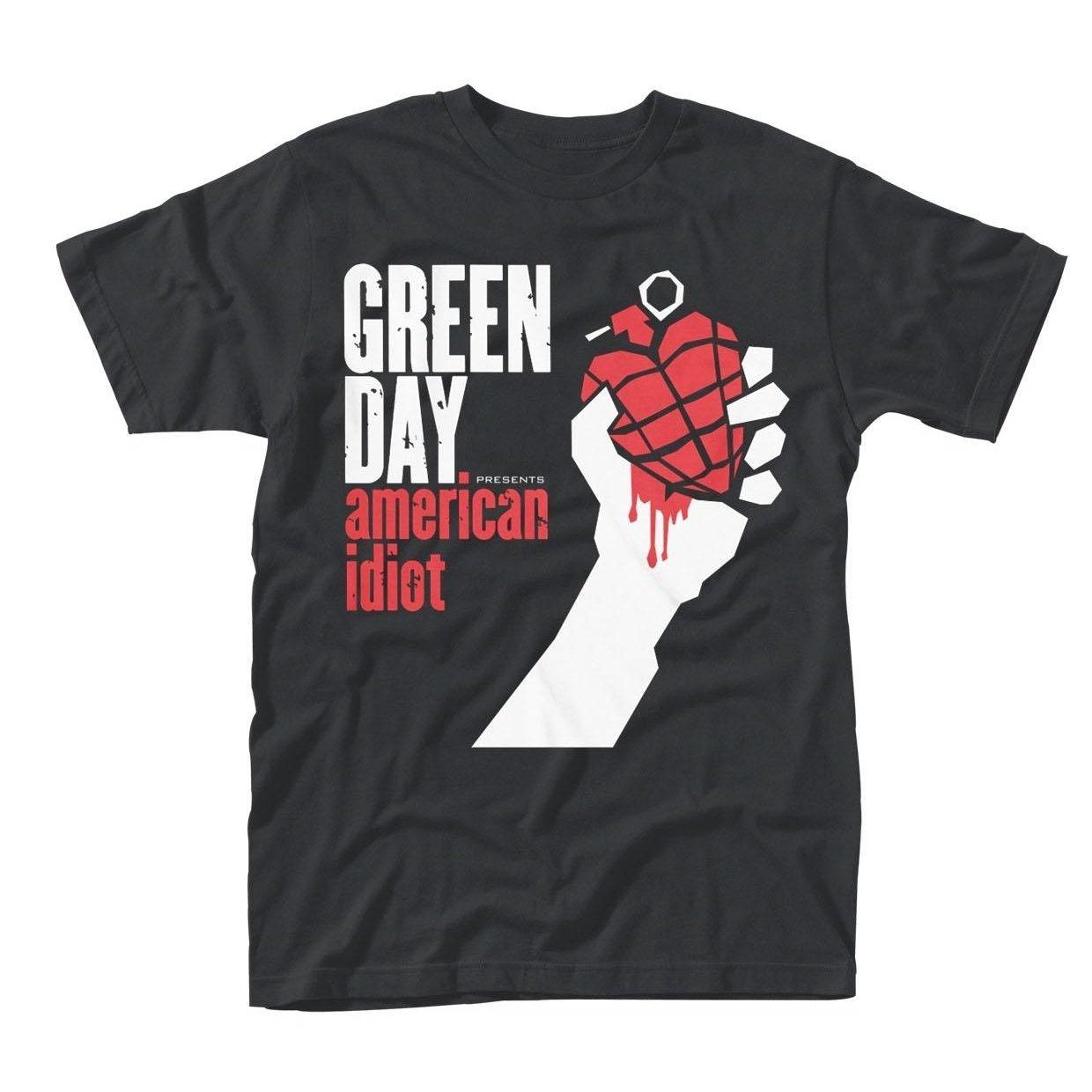 American Idiot Tshirt Damen Schwarz M von Green Day