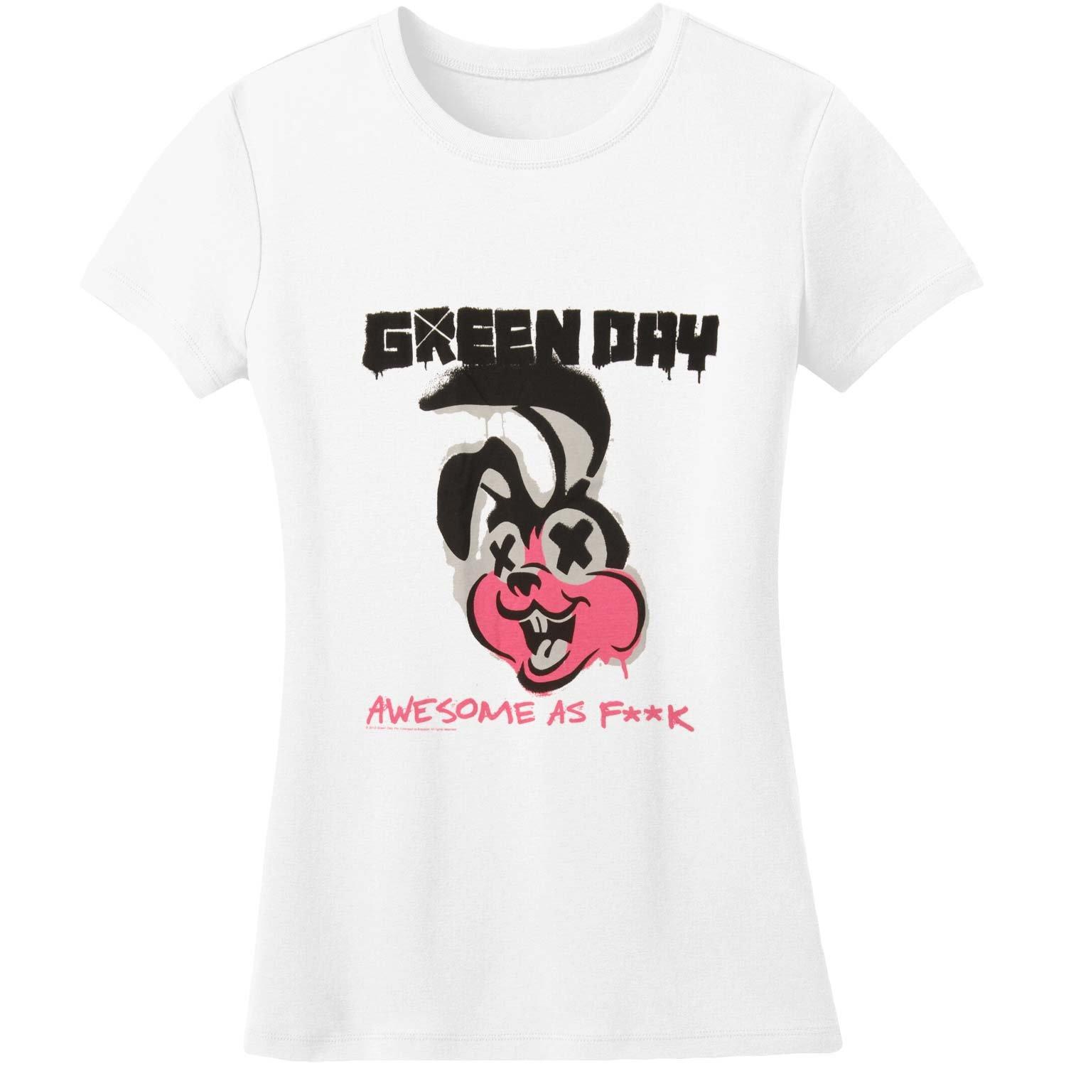 Road Kill Tshirt Damen Weiss XL von Green Day