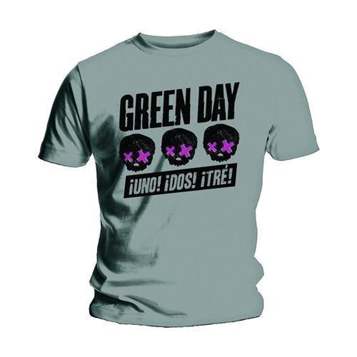 Three Heads Better Than One Tshirt Damen Grau S von Green Day