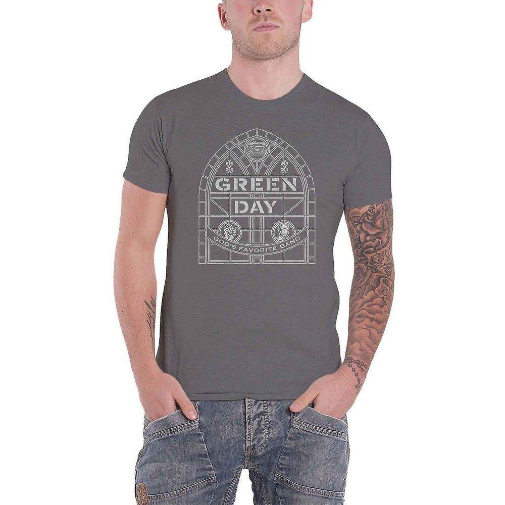 Tshirt Damen Grau M von Green Day