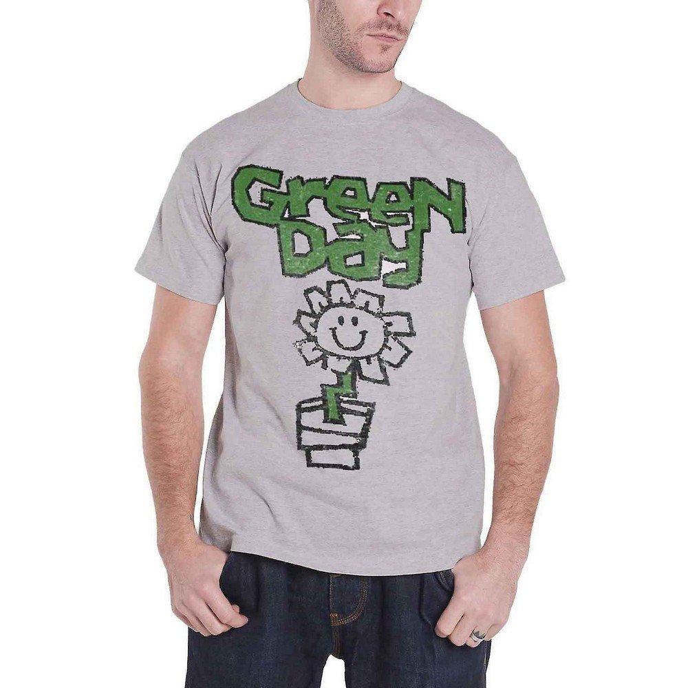 Tshirt Damen Grau XXL von Green Day
