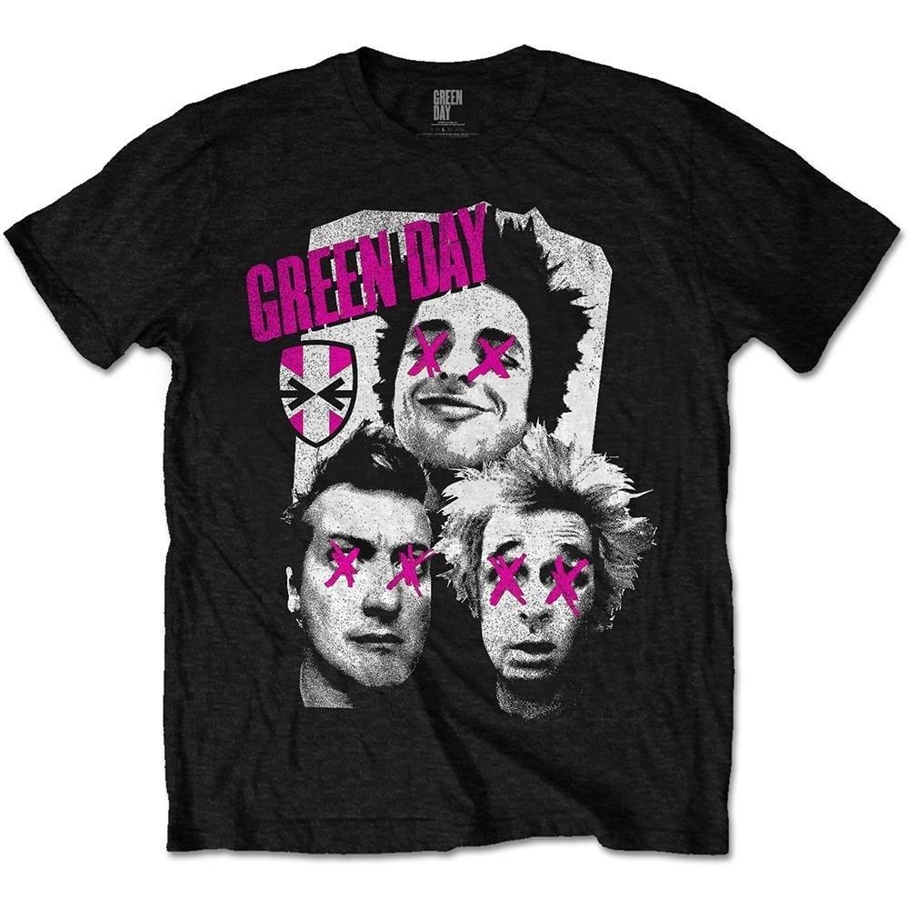 Tshirt Damen Schwarz L von Green Day