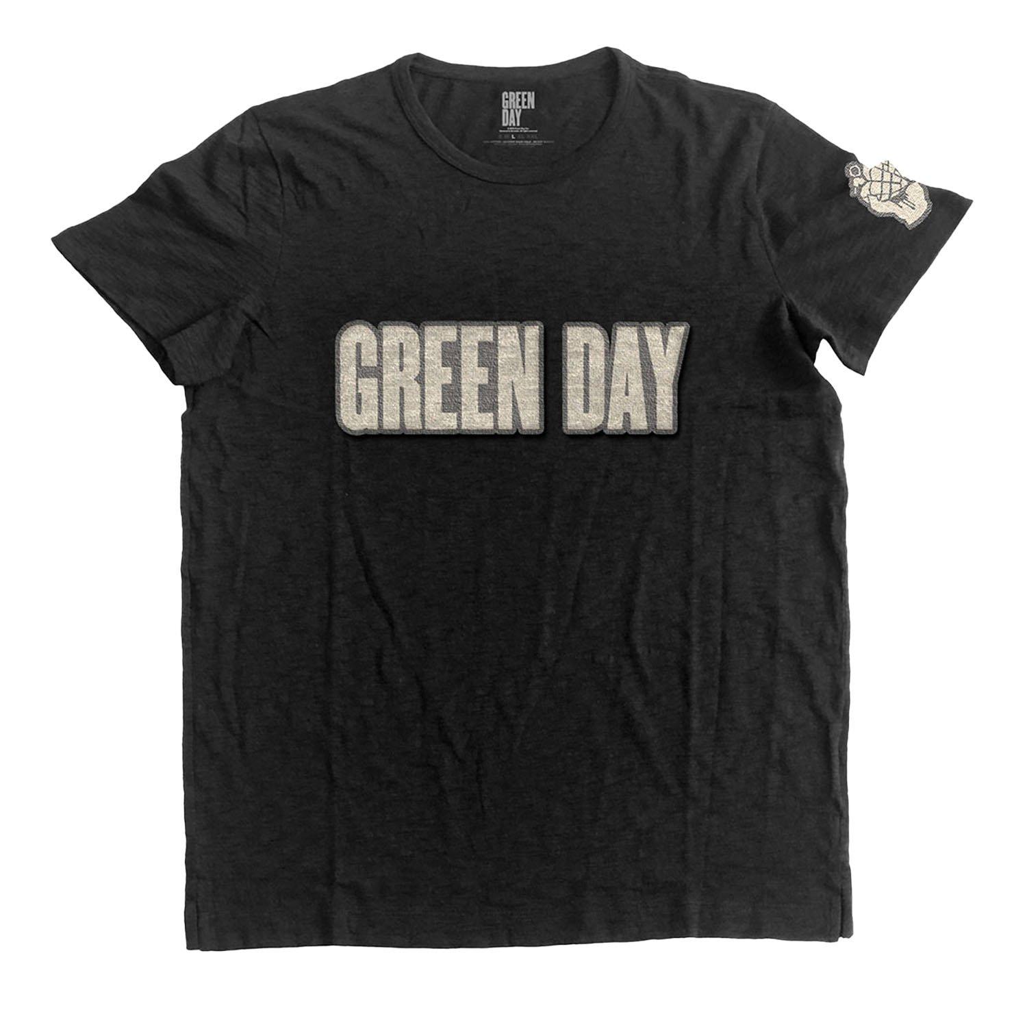 Tshirt Logo Damen Schwarz XXL von Green Day