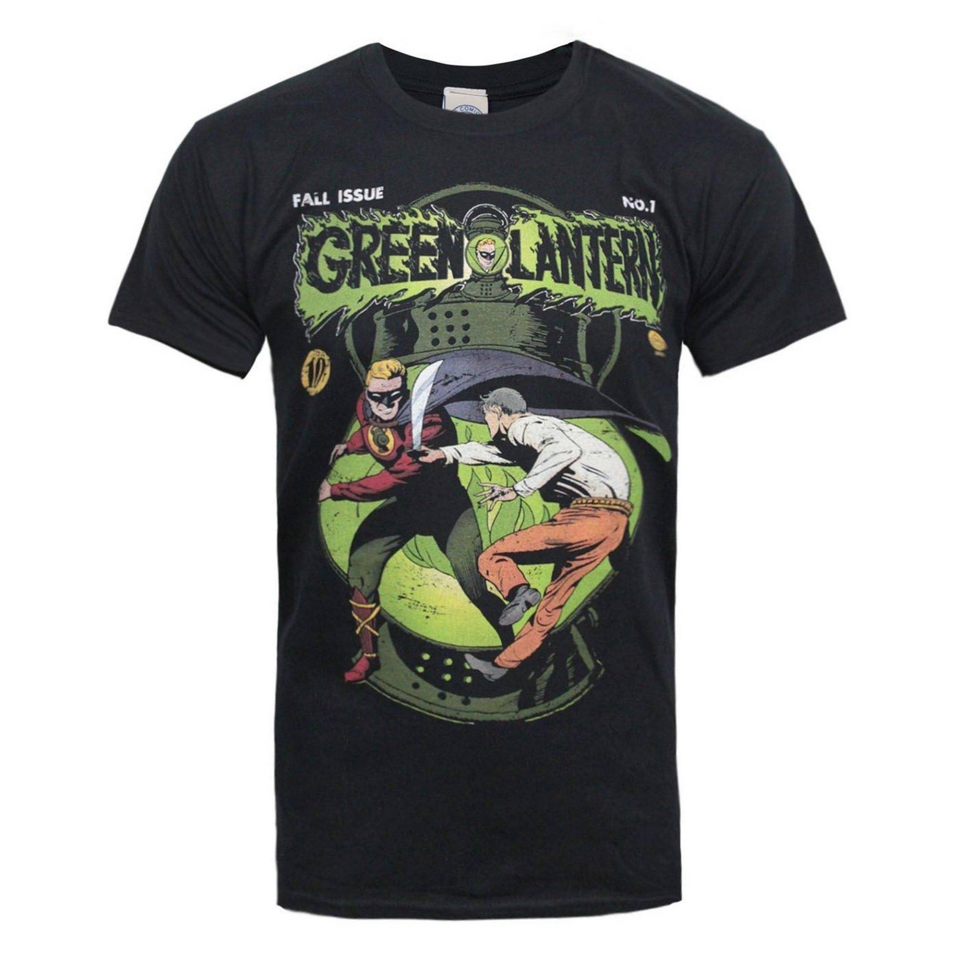 Offizielles Comic Tshirt Herren Grau L von Green Lantern