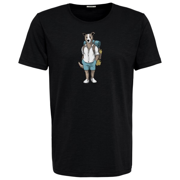 GreenBomb - Animal Dog Traveller Spice T-Shirt - T-Shirt Gr XL schwarz von GreenBomb