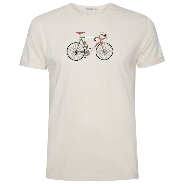 GreenBomb - Bike Enzo Roll T-Shirt - T-Shirt Gr S beige von GreenBomb
