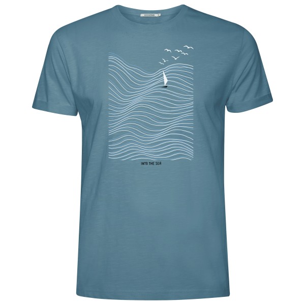 GreenBomb - Nature Sea Vibes Roll T-Shirt - T-Shirt Gr L;M;S;XL;XXL türkis von GreenBomb