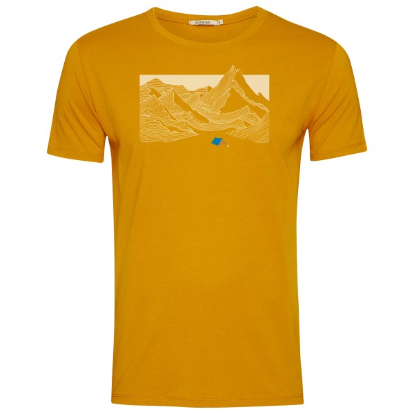 GreenBomb - Nature Valley Guide T-Shirt - T-Shirt Gr M gelb von GreenBomb