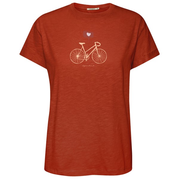 GreenBomb - Women's Bike Love Stop T-Shirt - T-Shirt Gr L;M;S;XL;XXL rot von GreenBomb