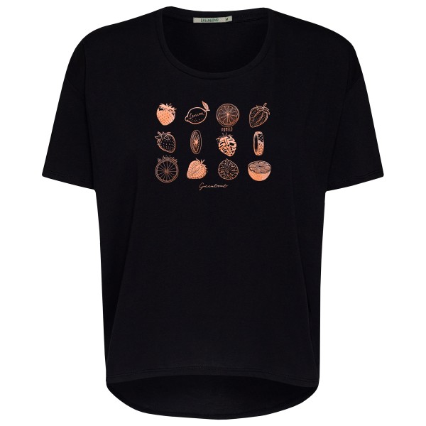 GreenBomb - Women's Bike Strawberry Feel T-Shirt - T-Shirt Gr L;M;S;XL;XS schwarz von GreenBomb