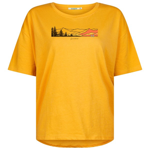 GreenBomb - Women's Nature Hike Mountains Feel T-Shirt - T-Shirt Gr XL orange von GreenBomb