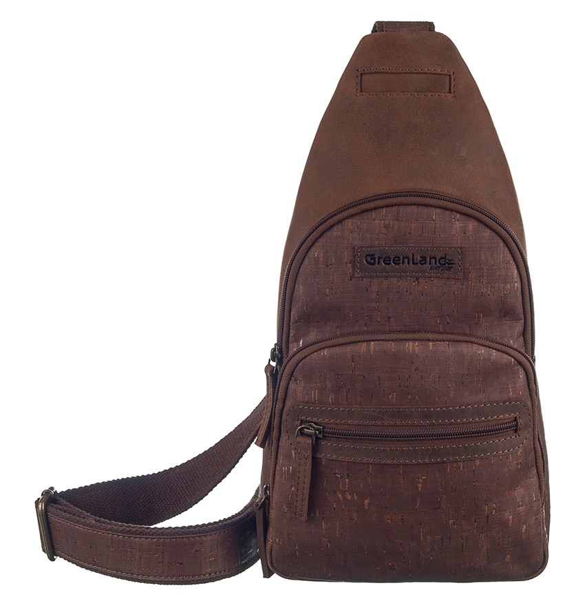 GreenLand Nature Cityrucksack »NATURE Leather-Cork« von GreenLand Nature