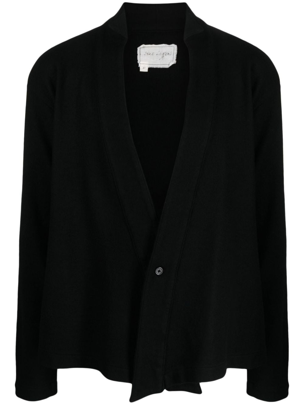 Greg Lauren Winged GL1 wool cardigan - Black von Greg Lauren