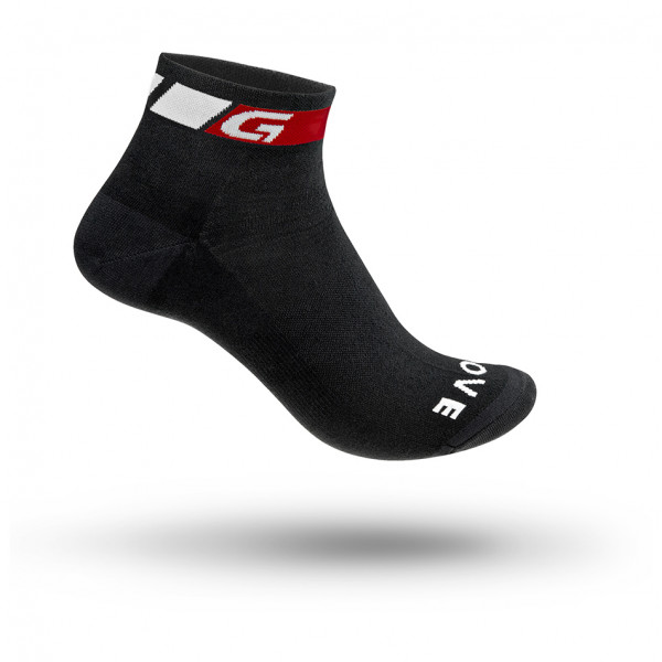 GripGrab - Classic Low Cut Sock - Velosocken Gr L schwarz von GripGrab