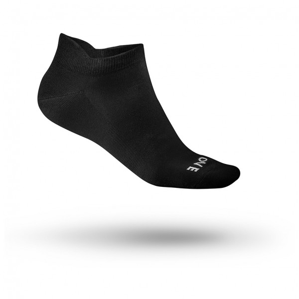 GripGrab - Classic No Show Sock - Velosocken Gr 35-38 - XS;38-41 - S;41-44 - M;44-47 - L schwarz/weiß;weiß von GripGrab