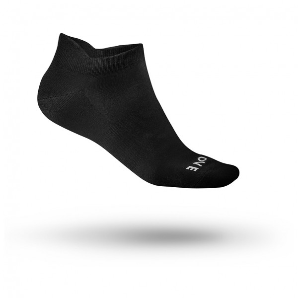 GripGrab - Classic No Show Sock - Velosocken Gr L;M;S;XS schwarz/weiß;weiß von GripGrab