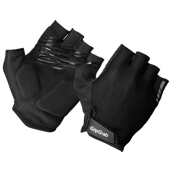 GripGrab - EXPLR RC Max Padded Short Finger Summer Gloves - Handschuhe Gr M - 9 schwarz von GripGrab