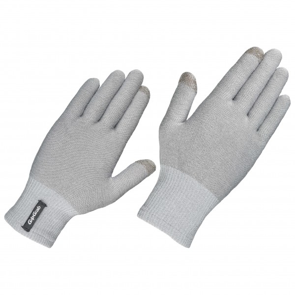 GripGrab - Merino Liner - Handschuhe Gr M/L grau von GripGrab