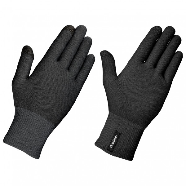 GripGrab - Merino Liner - Handschuhe Gr 7/8 - XS/S schwarz von GripGrab
