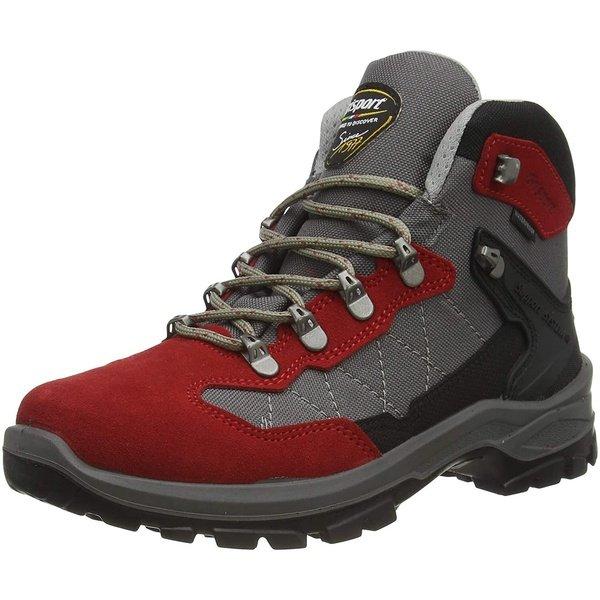 Wanderstiefel Excalibur Damen Rot Bunt 40 von Grisport